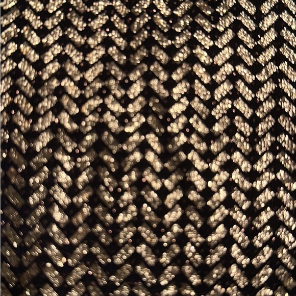 Gold & Black Tahari Dress for an elegant occasion - Picture 3 of 4